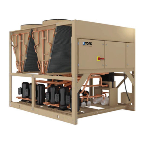 Johnson Controls YORK YLAA0180SE Installation and operating instructions