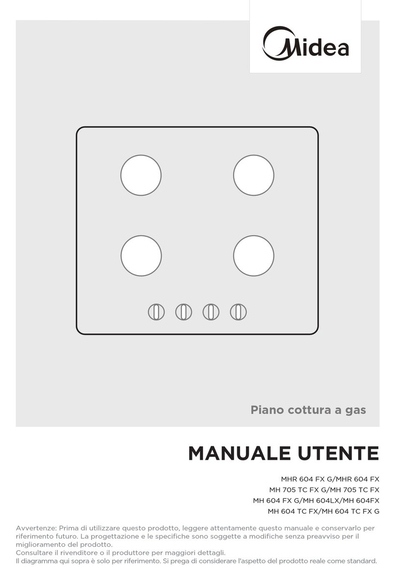 Midea MHR 604 FX G User manual