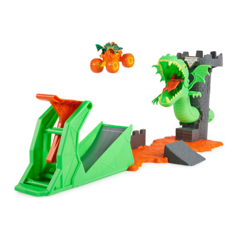 Spinmaster MONSTER JAM DUELING DRAGON PLAYSET User manual
