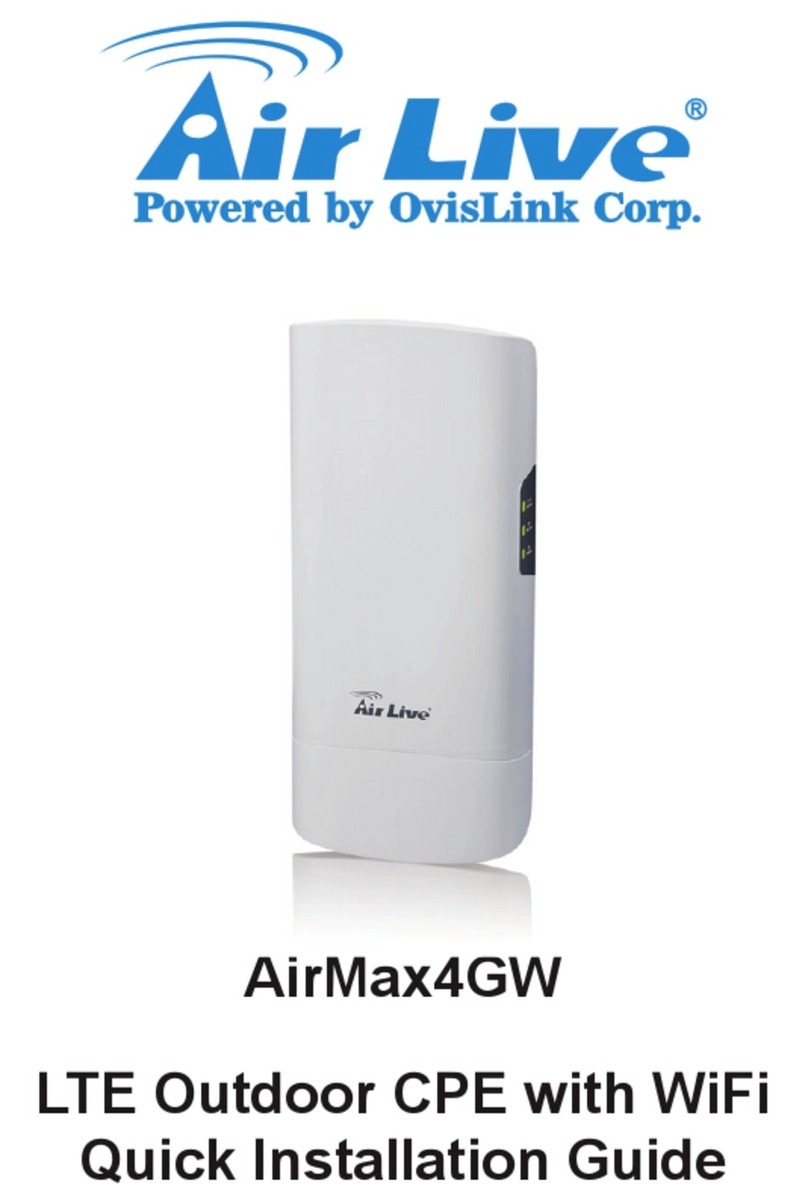 Ovislink Air Live AirMax4GW User manual Ovislink Air Live AirMax4GW User manual