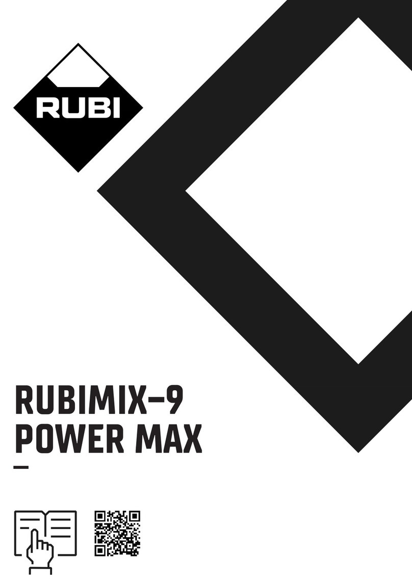 Rubi Rubimix-9 BL Duplex manual