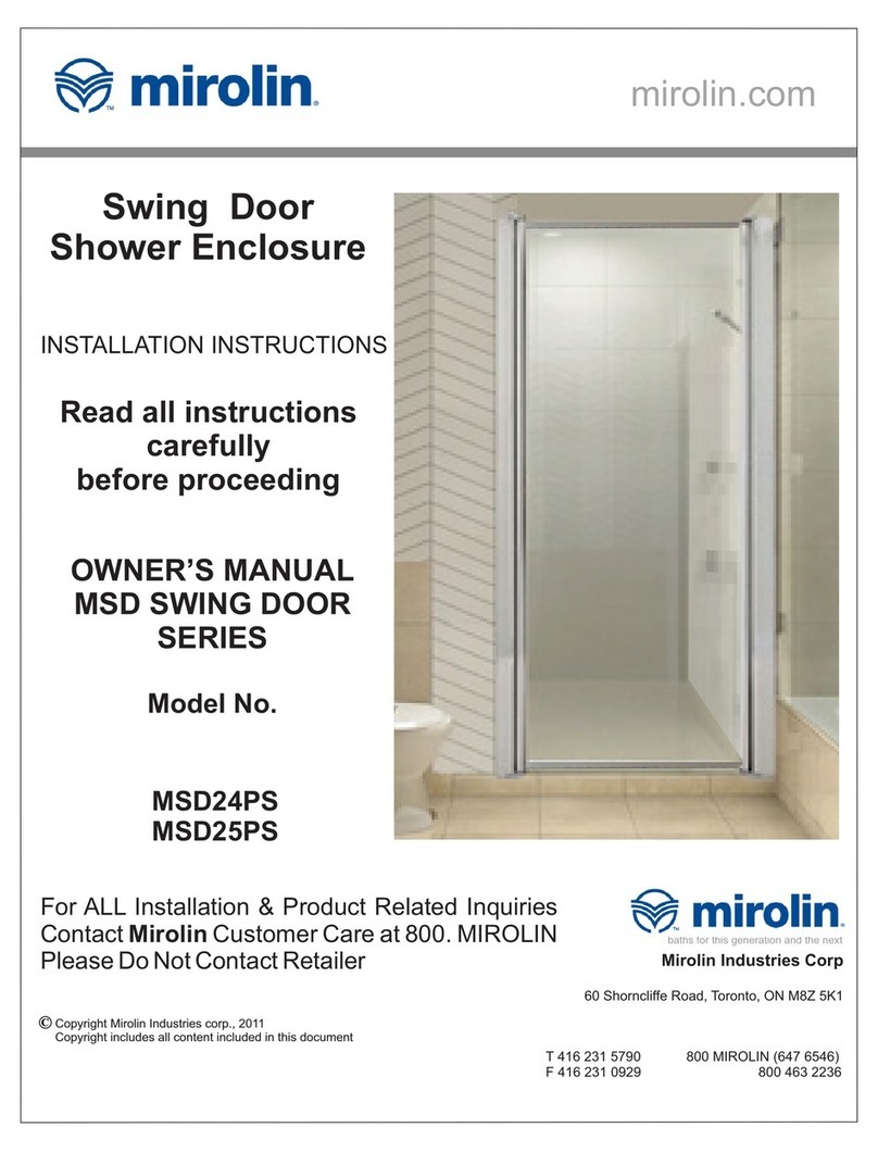 Mirolin MSD24PS installation instructions Mirolin MSD24PS installation instructions