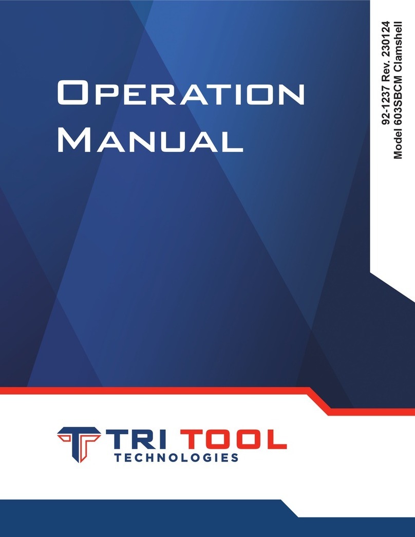 TRI tool 603SBCM User manual TRI tool 603SBCM User manual