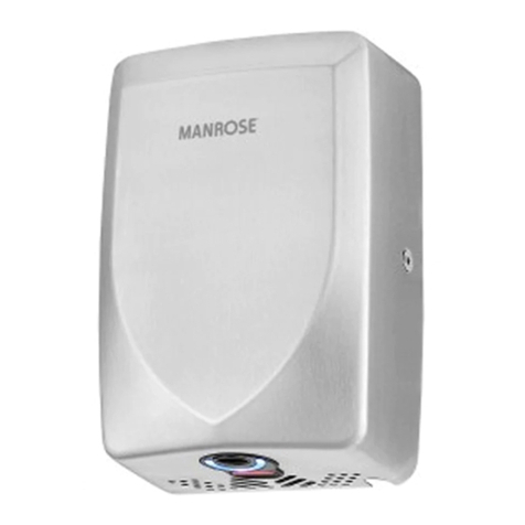 Manrose Thin Dry FAN7418 User manual