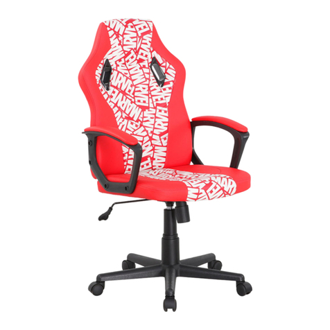 Happy Beds Marvel Computer Gaming Chair Assembly instructions Happy Beds Marvel Computer Gaming Chair Assembly instructions