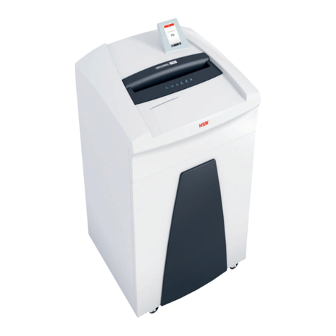 HSM SECURIO P36i operating instructions