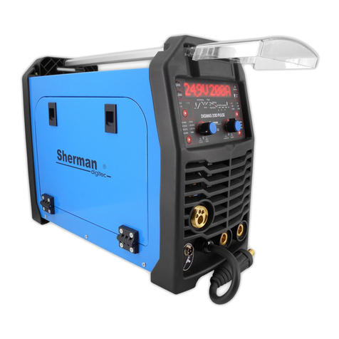 Sherman digitec DIGIMIG 2OO PULSE user manual