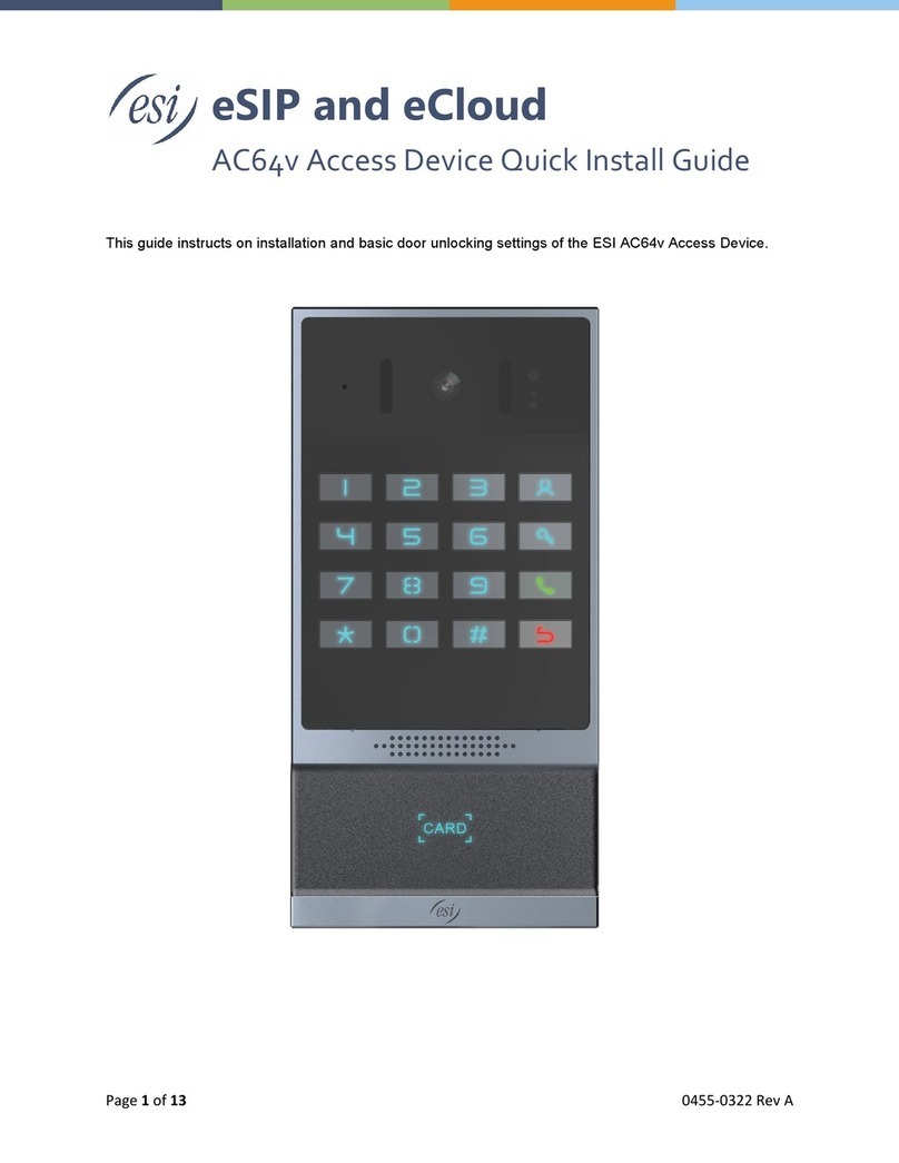 ESI AC64v Quick install guide