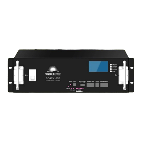 SUNGOLD POWER SG48100P User manual