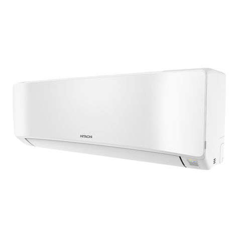 Hitachi airHome 400 RAK-DJ18PCASVX User manual