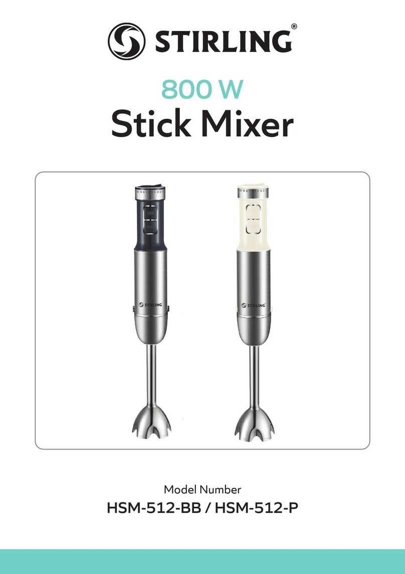 Stirling HSM-512-BB User manual