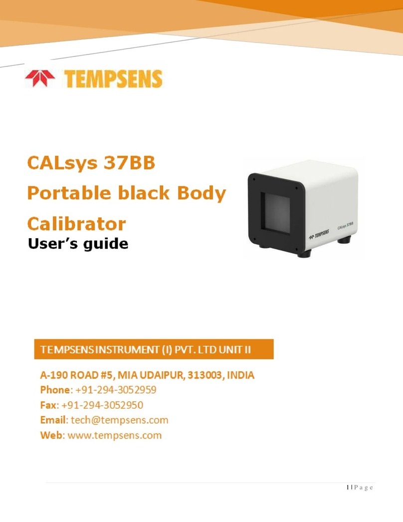 Tempsens CALsys 37BB user guide