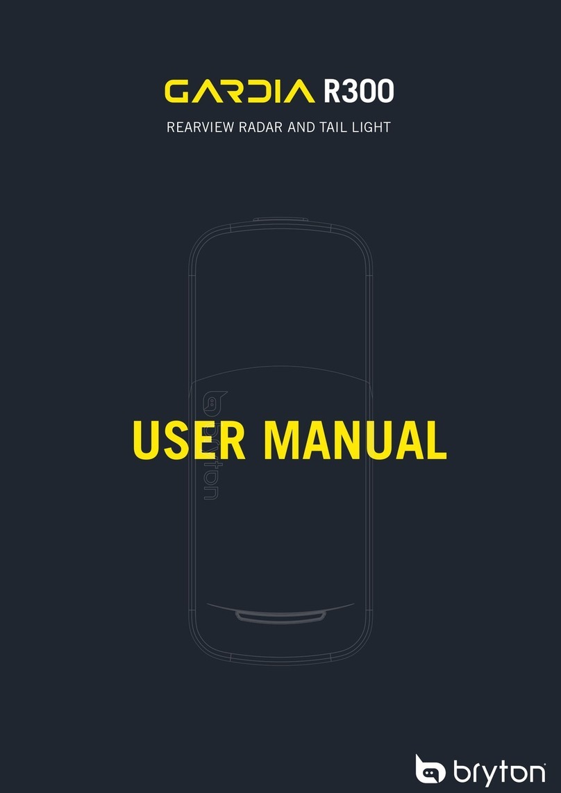 Bryton GARDIA R300 user manual