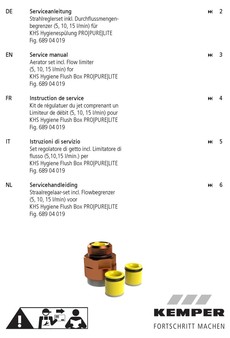 Kemper 689 04 019 Service manual