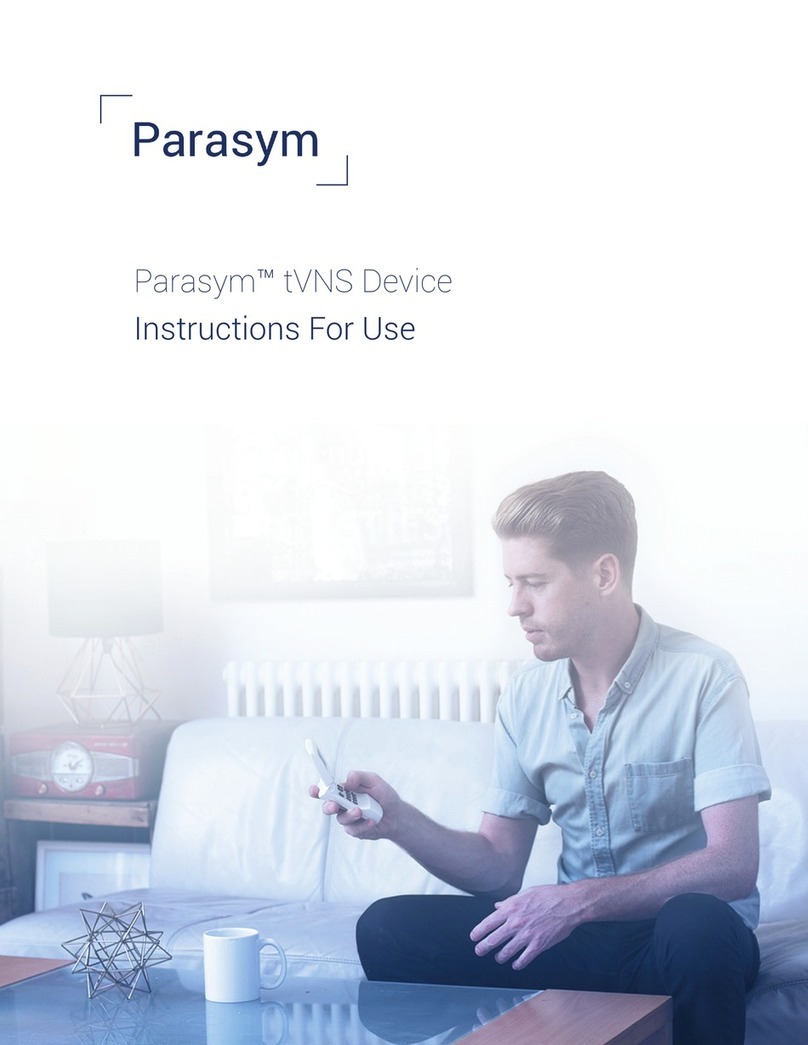 Parasym PK01 Instructions for use