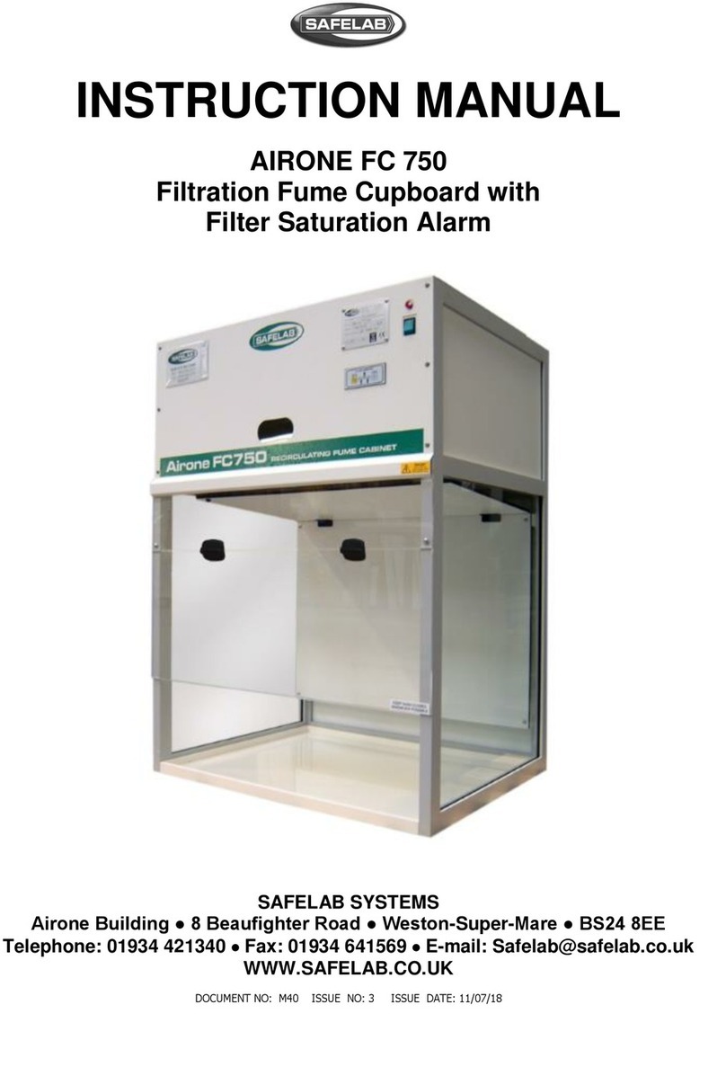 Safelab AIRONE FC 750 instruction manual