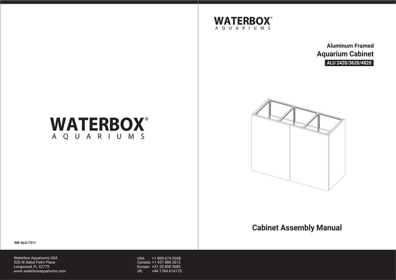 Waterbox ALU 2420 User manual Waterbox ALU 2420 User manual