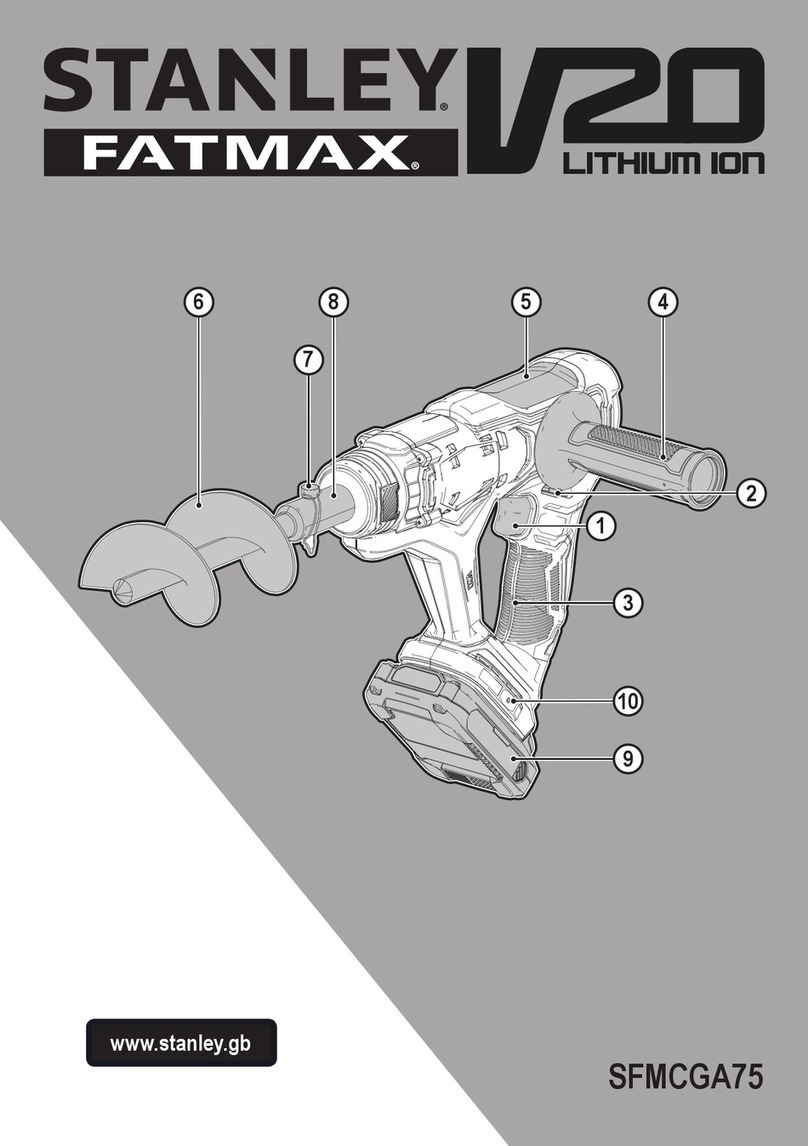 Stanley FATMAX V20 LITHIUM ION SFMCGA75 Original instructions
