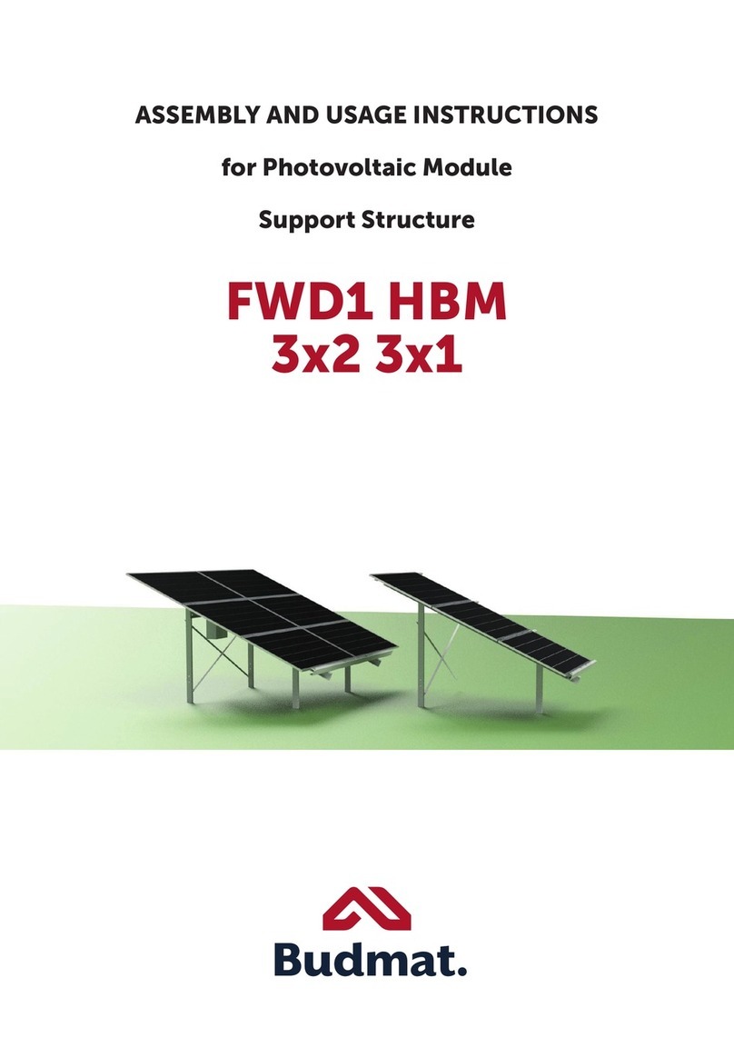 Budmat FWD1 HBM 3x2 Assembly and usage instructions Budmat FWD1 HBM 3x2 Assembly and usage instructions