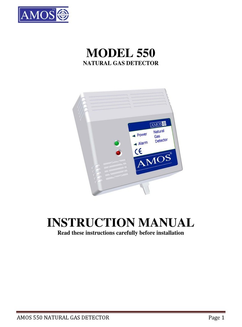Amos 550 instruction manual