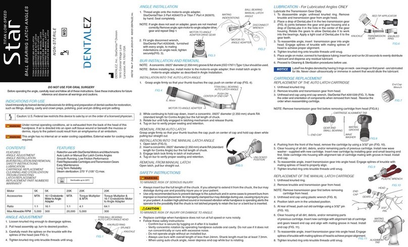 DentalEZ Star Titan Low-Speed manual