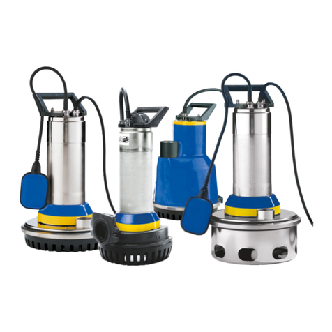 KSB Ama-Drainer 4 Series Installation & operating manual