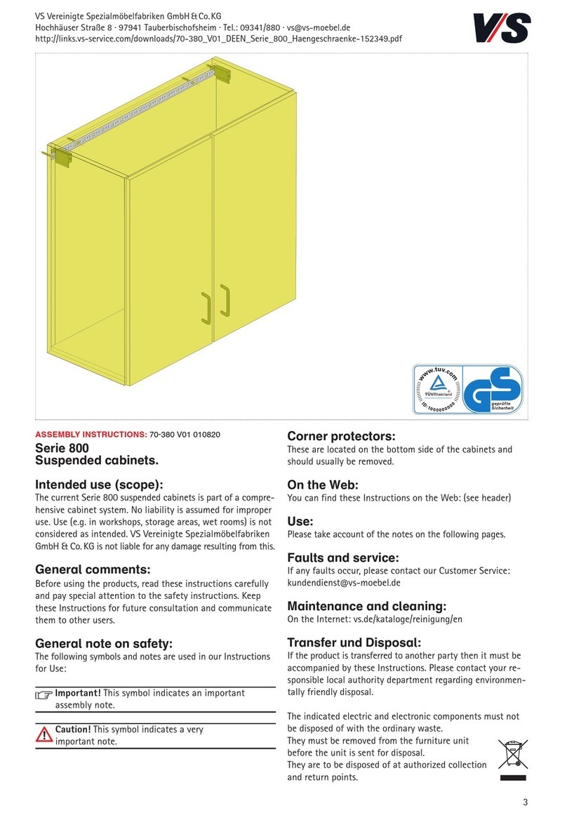 VS 800 Series User manual VS 800 Series User manual