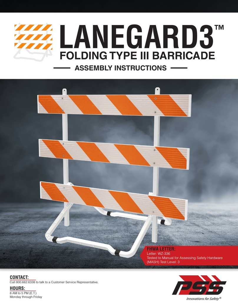 PSS LANEGARD3 Assembly instructions