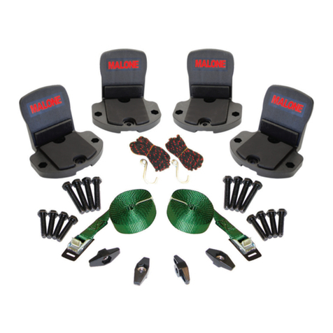 Malone BigFoot MPG112 Installation & Loading Instructions