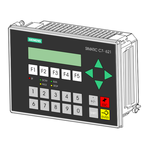 Siemens simatic c7-621 User manual
