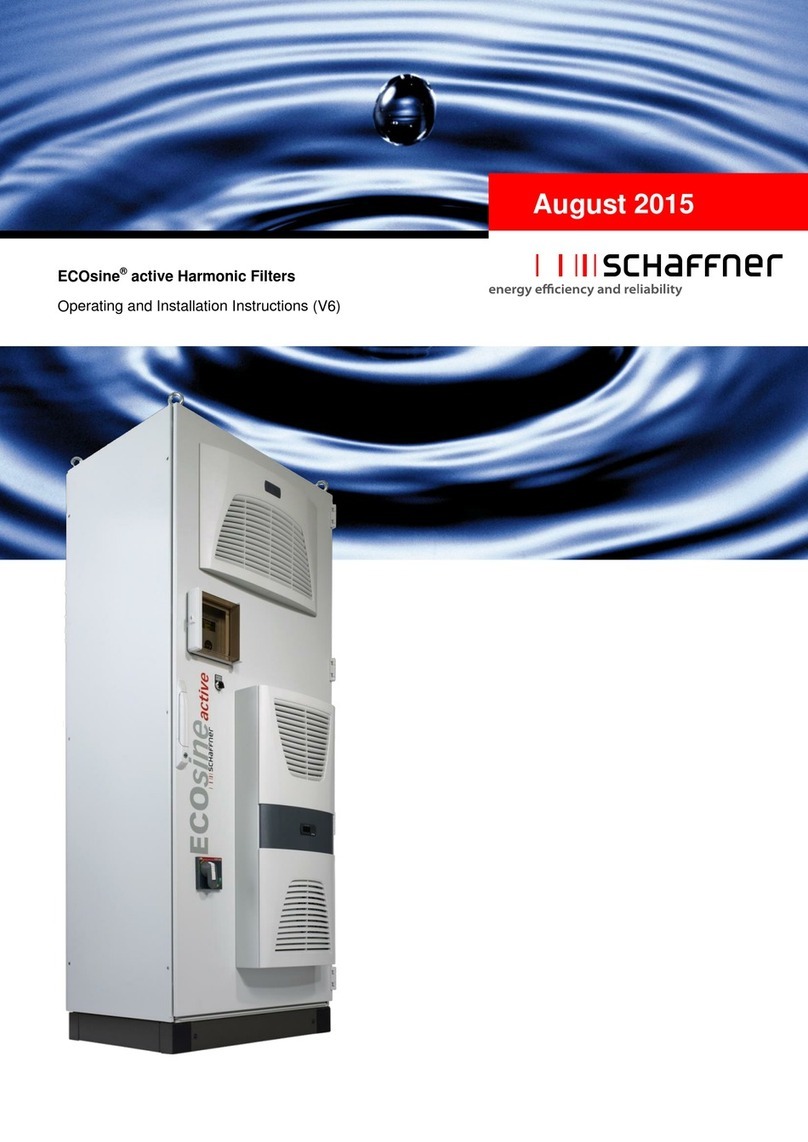 Schaffner ECOsine active FN3420-030-3 Series User manual