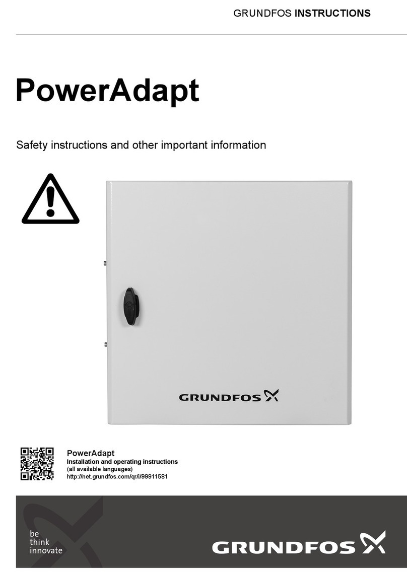 Grundfos PowerAdapt User manual