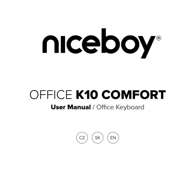 Niceboy OFFICE K10 COMFORT user manual