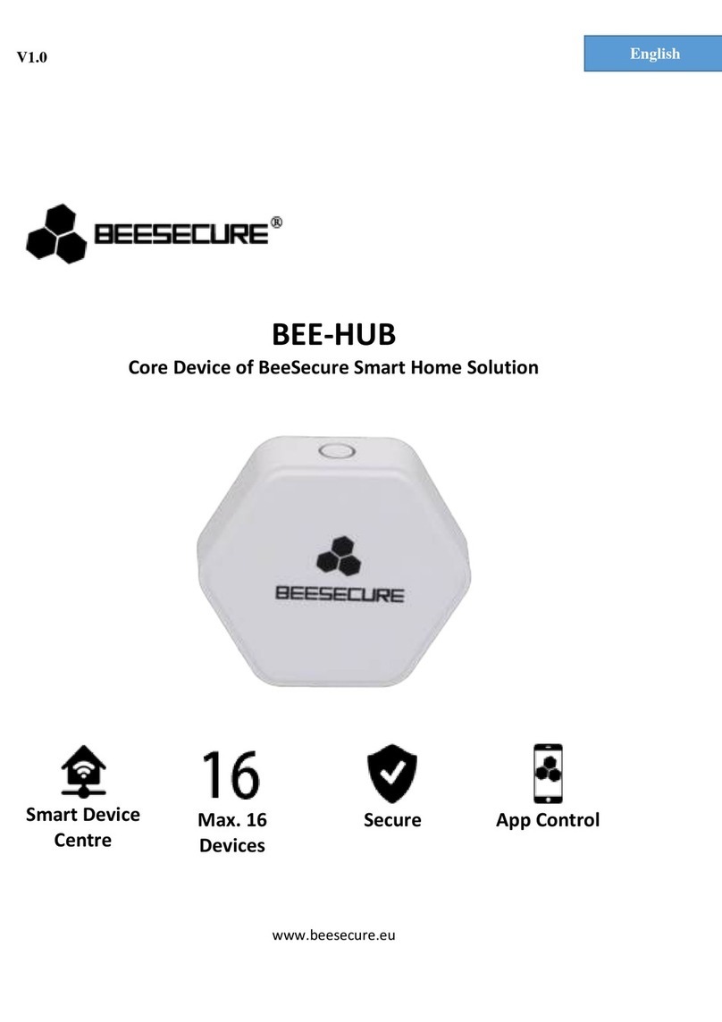 BeeSecure BEE-HUB instruction manual BeeSecure BEE-HUB instruction manual