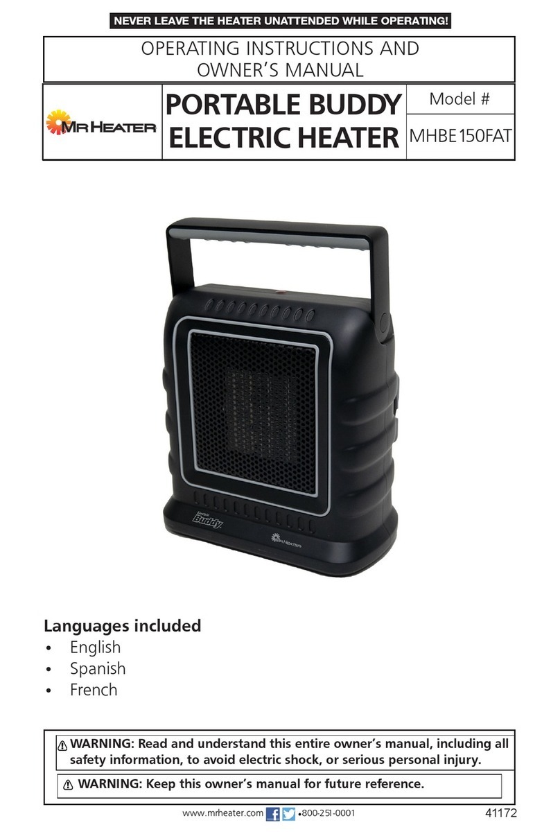 MrHeater MHBE150FAT Operating instructions and owner's manual