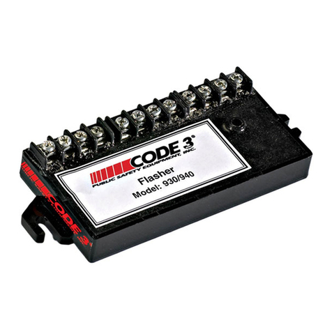 Code 3 930 User manual