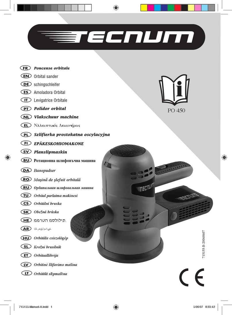 tecnum PO 450 instructions
