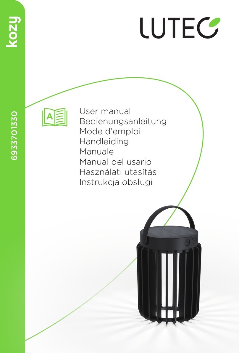 LUTEC kozy user manual