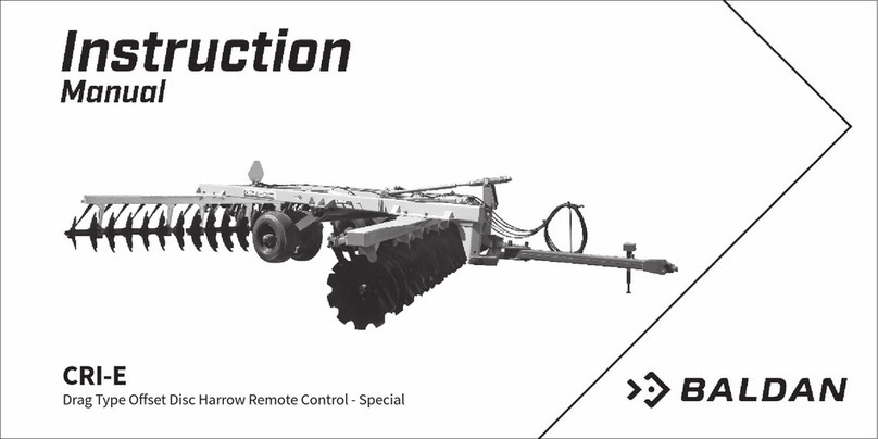 Baldan CRI-E instruction manual