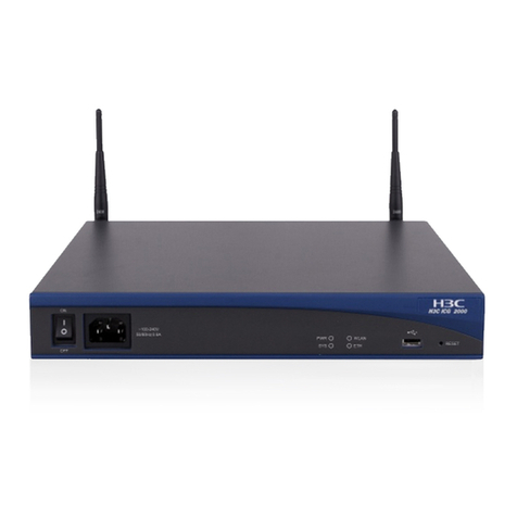H3C ICG2000 User manual