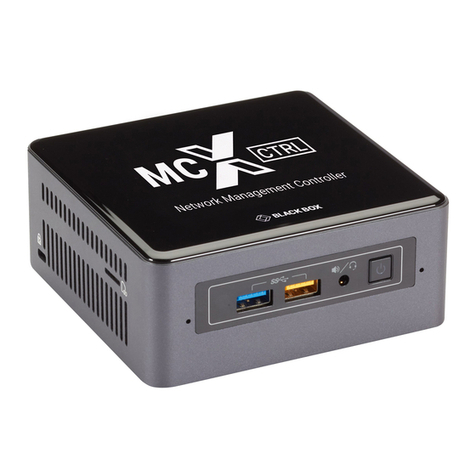 Black Box MCX-G2-CONTROL-24 user manual