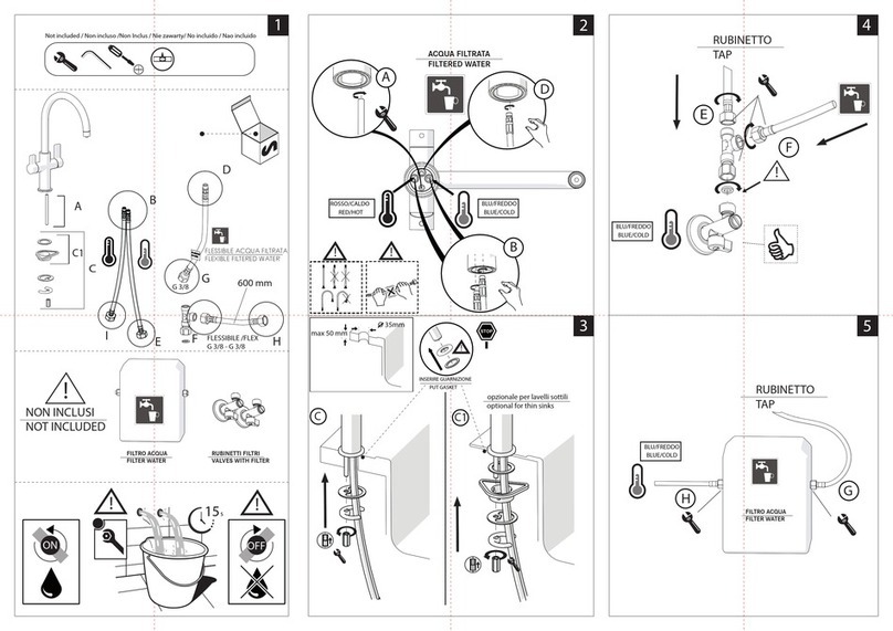 Nobili FLAG FL96824/3V installation instructions