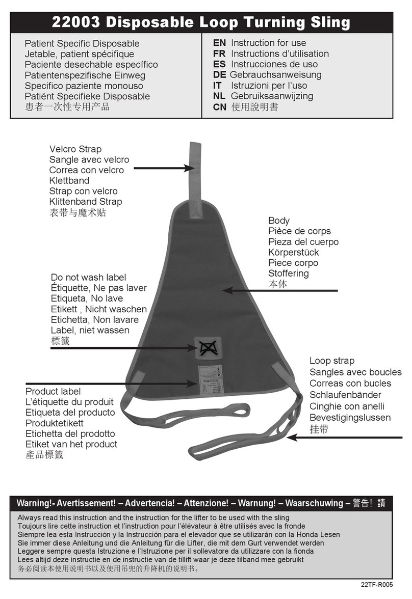 Arjo 22003 Instructions for use