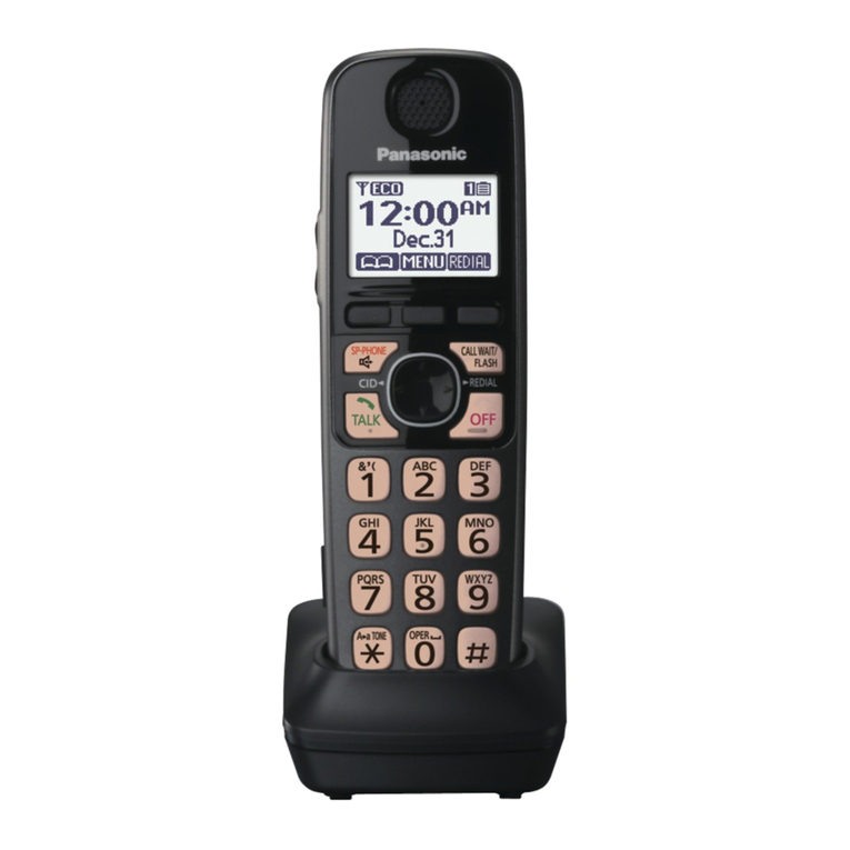 Panasonic KX-TGA470 User manual