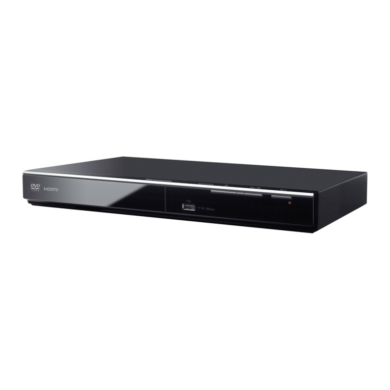 Panasonic DVD-S500 User manual