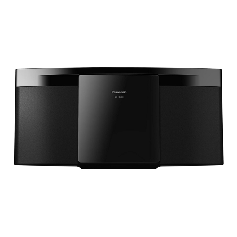 Panasonic SC-HC200 User manual