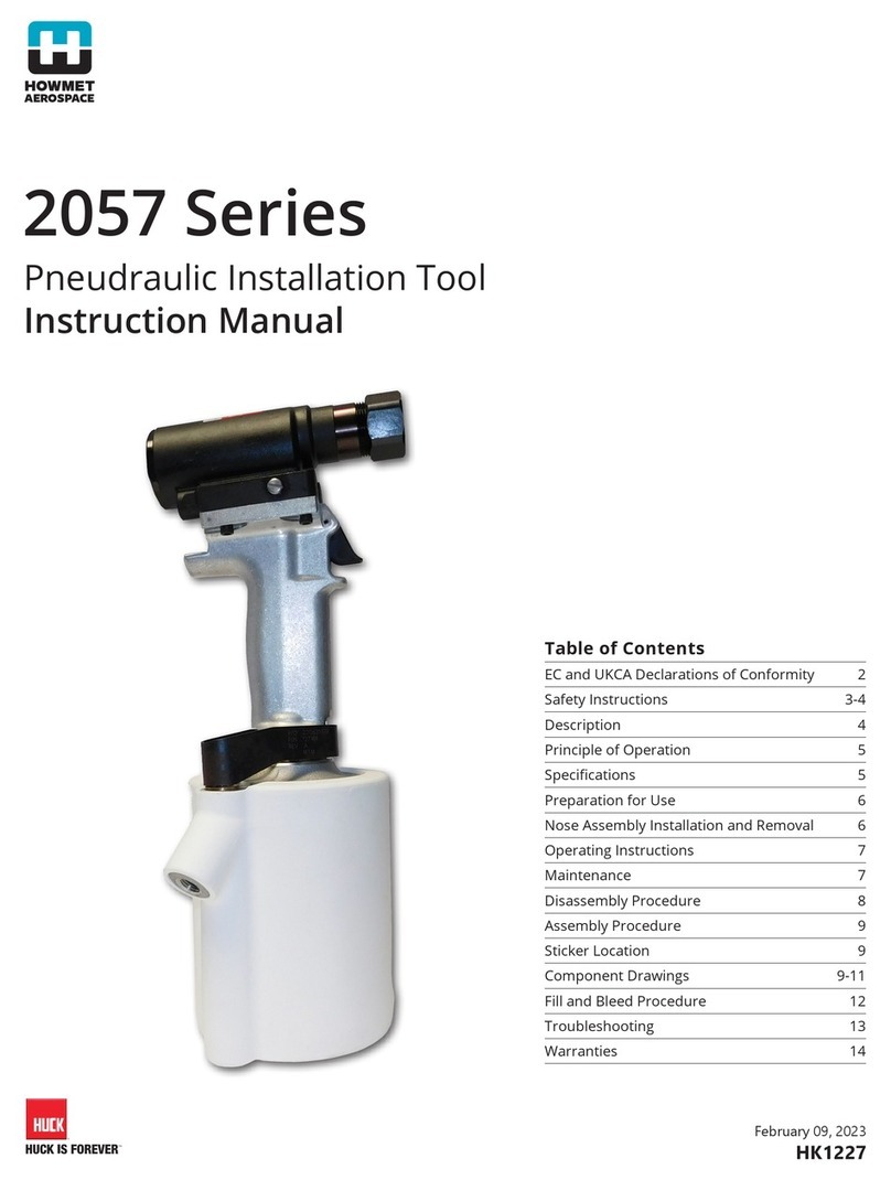 Howmet Aerospace 2057 Series User manual