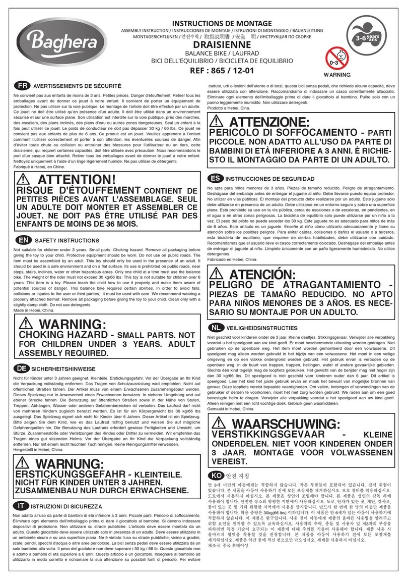 Baghera 865 Assembly instruction