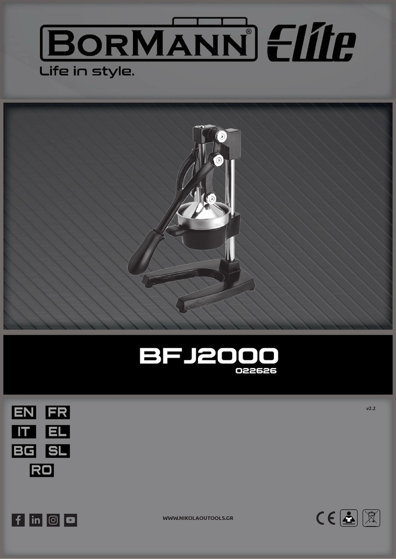 BorMann BFJ2000 operating instructions