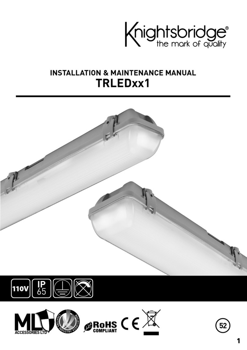 Knightsbridge TRLED 1 Series Instruction Manual